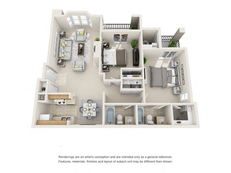 The Goldenrod Floor Plan 3